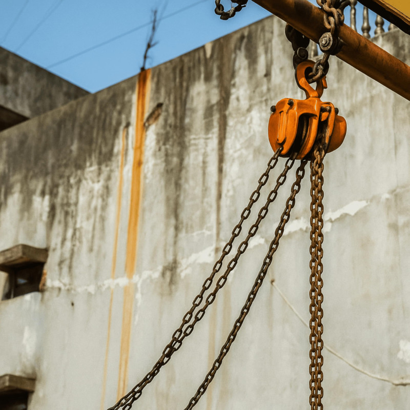 HSC Manual Chain Block, 1 Ton, 3 Meter Lift – with HSC Clearly Mentioned Everywhere to Keep it Separate from Your IND FIRST CHOICE listings and Avoid Merging. (1 TON 3 TON Doubel Fall)