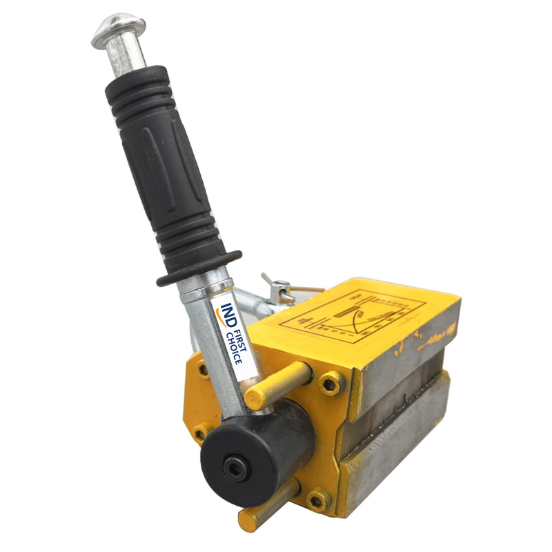 IND FIRST CHOICE | Heavy-Duty Permanent Magnetic Lifter | 600 Kg Capacity | Industrial Metal Sheet & Plate Lifting Tool
