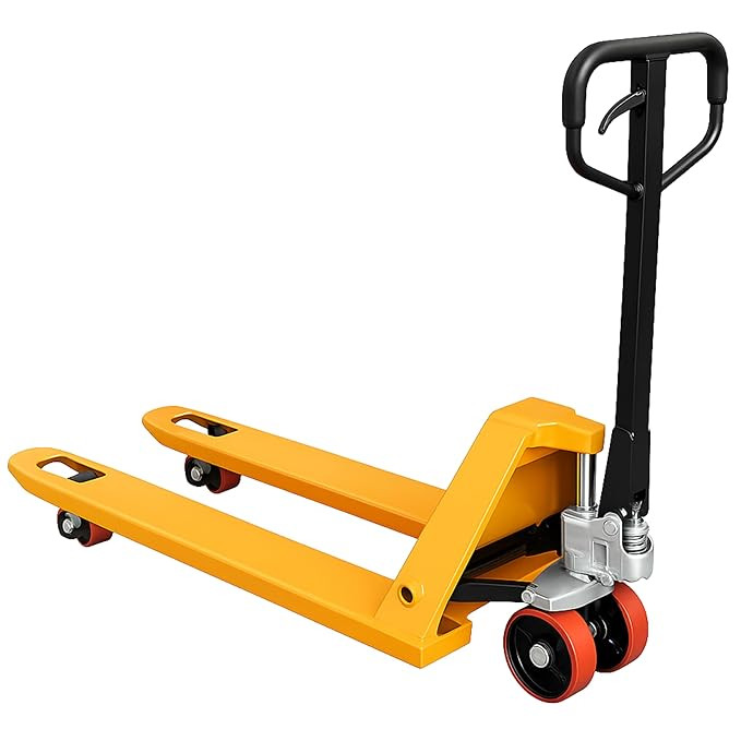 IND FIRST CHOICE 5 Ton Hydraulic Hand Pallet Truck | 1220×685 mm Fork Size | Heavy-Duty PU Wheels | Manual Pallet Jack for Warehouse & Industrial Use